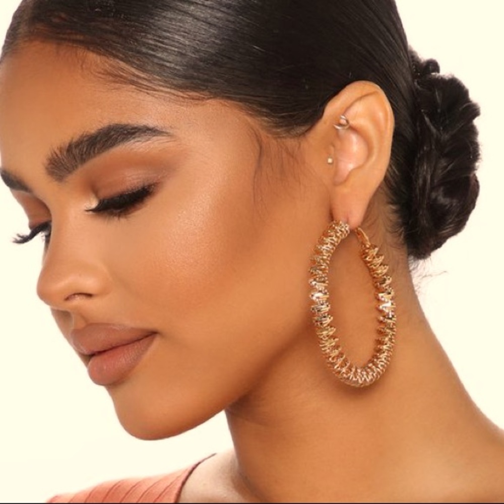 Hoop Earrings - Gold